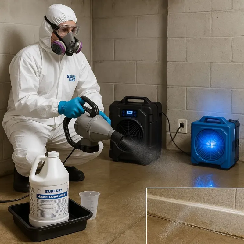 Sanitization and Odor Removal process in Tallahassee, FL
